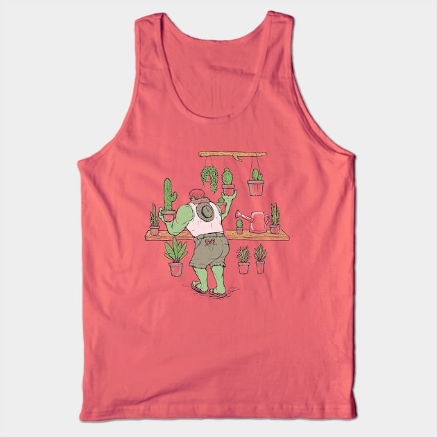 Dr Greenery Plantdad Tank Top by Chewbarber